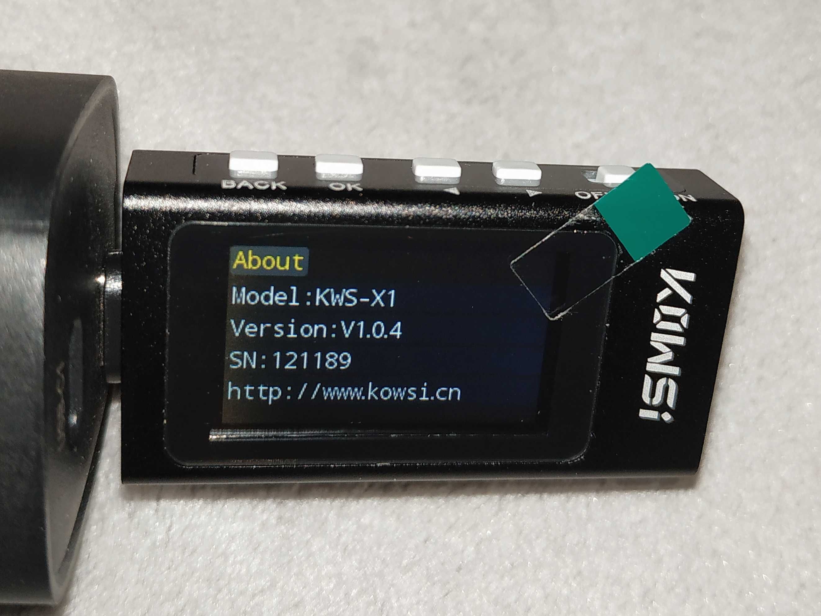 USB Type-C Тестер Kowsi KWS-X1 Оновлена версія! Прошивка V1.0.4