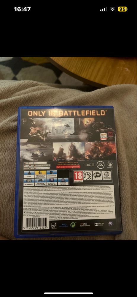 Jogo Battlefield playstation 4