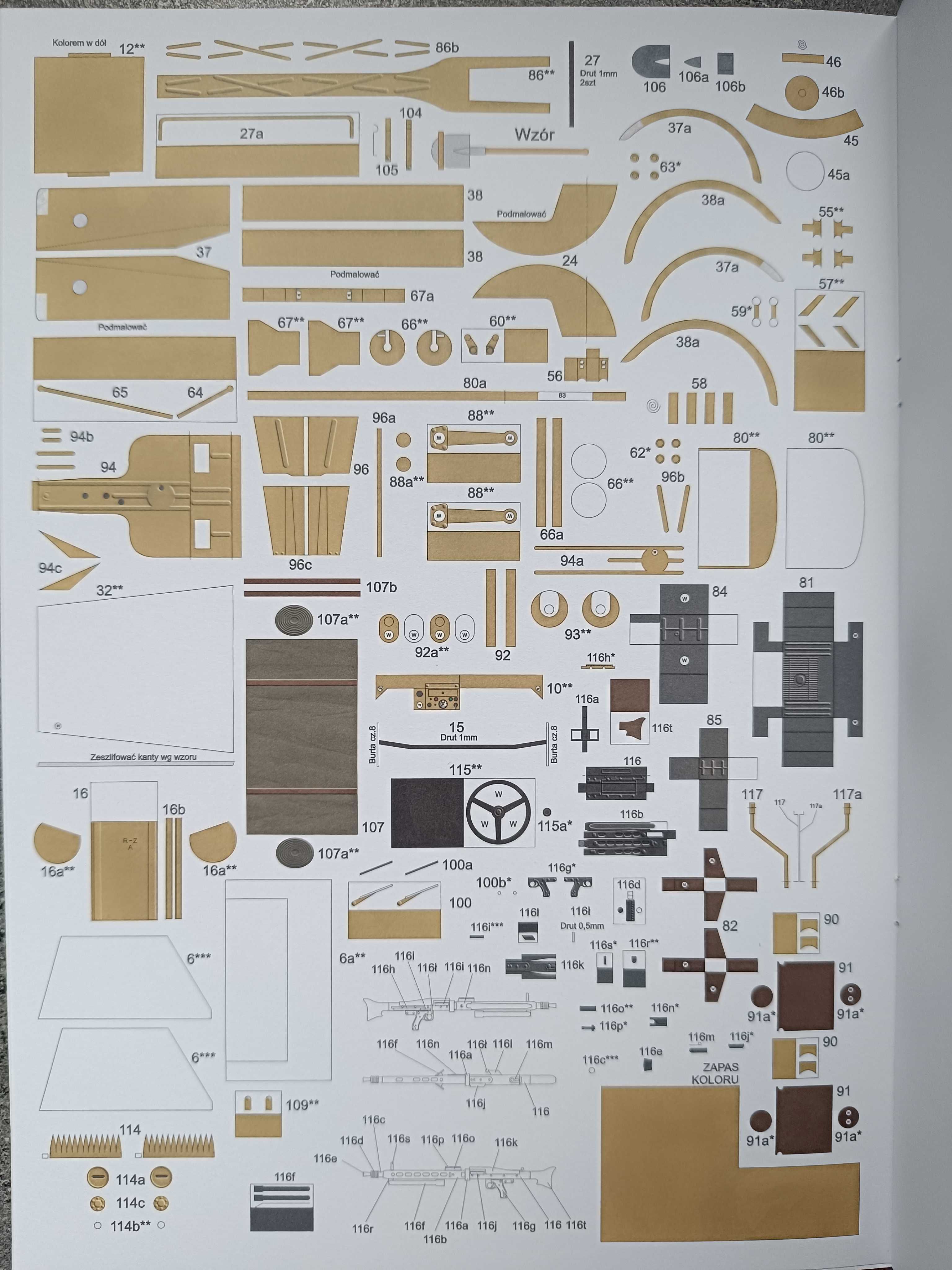 Model kartonowy Answer 1/2024: samochód KUBELWAGEN TYPE 82