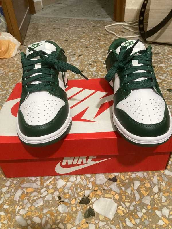 nike dunk low sp michigan state  39