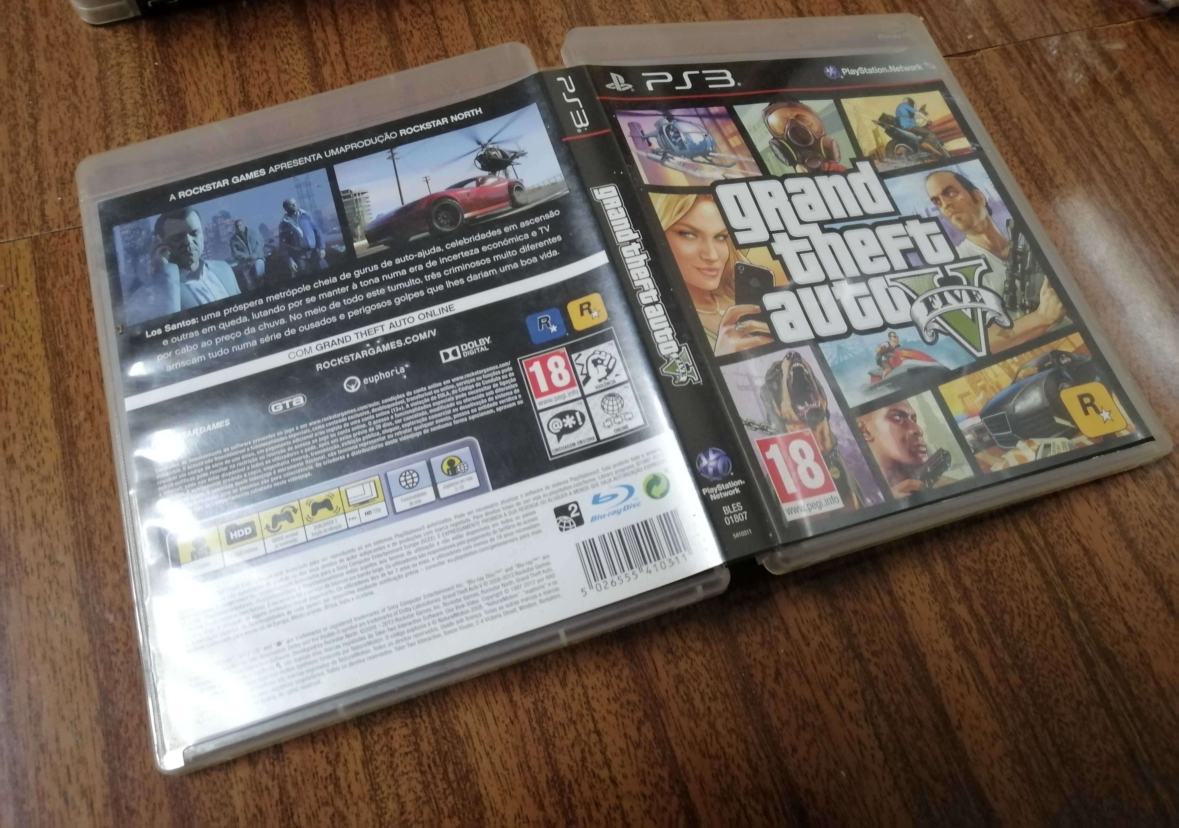 PS3 Jogos | FIFA 16 e GTA V