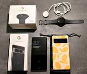 Google Pixel 7 Pro (128 GB) + Google Pixel Watch LTE