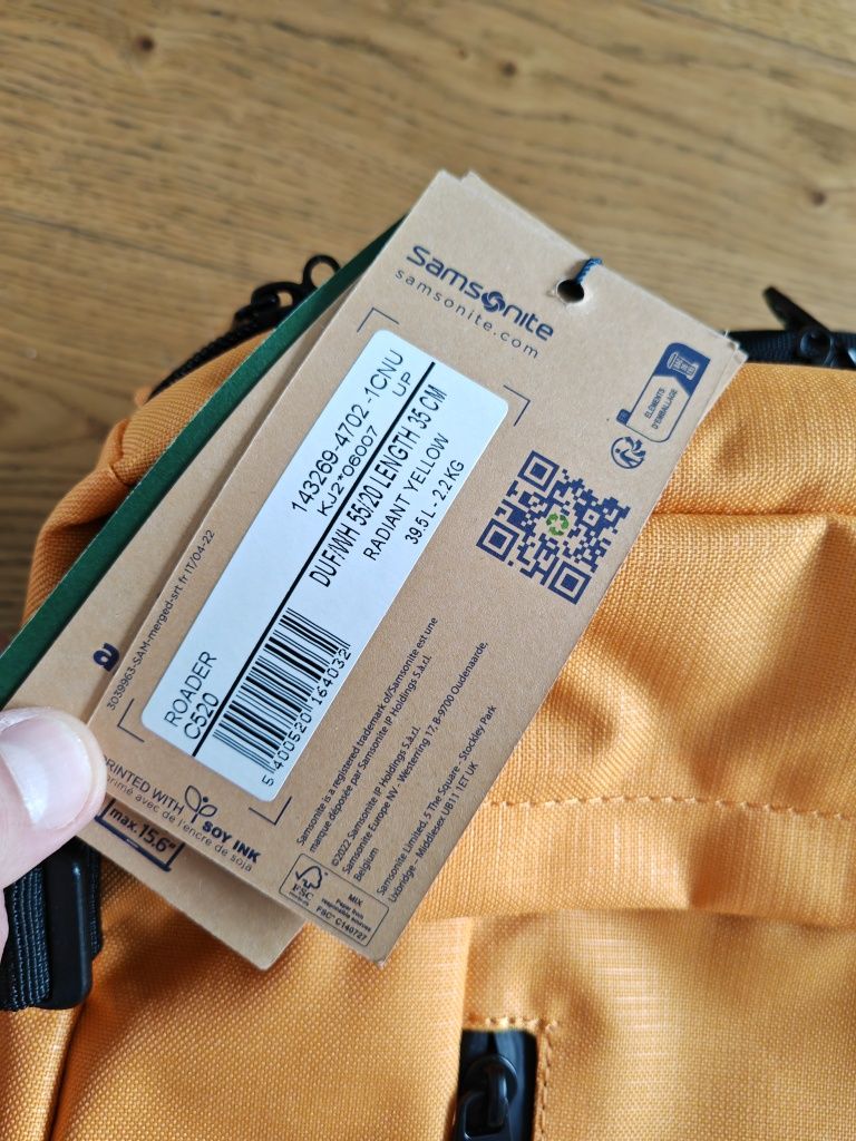 NOWA Walizka Samsonite Roader c520 39,5L 2,2kg
