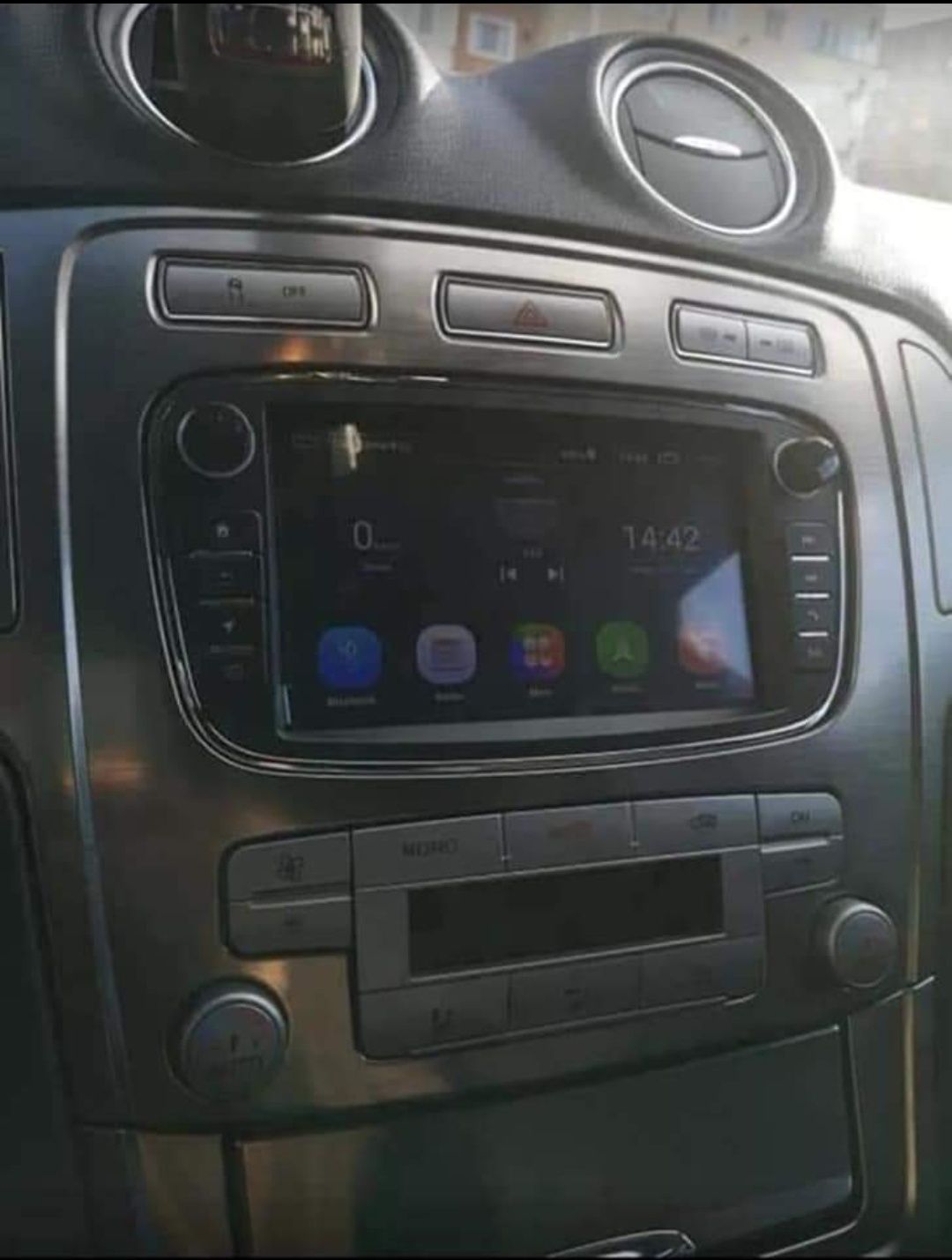 Rádio Android 13 com GPS Ford Focus/ Ford S-max /Mondeo/ Galaxy (Artig