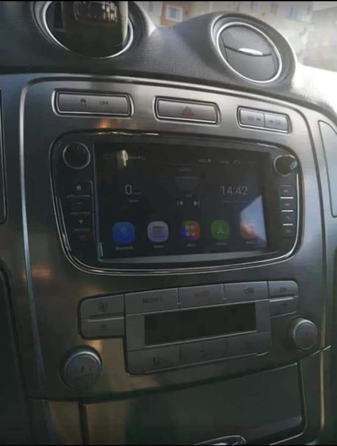 Rádio Android 12 com GPS Ford S-max C-max/Mondeo (Artigo Novo)