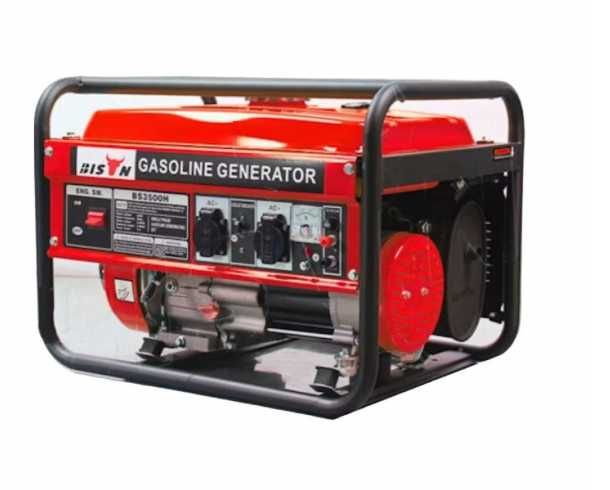 Акція Генератор 3 квт однофазний бензиновий BS3500, мідна обмотка