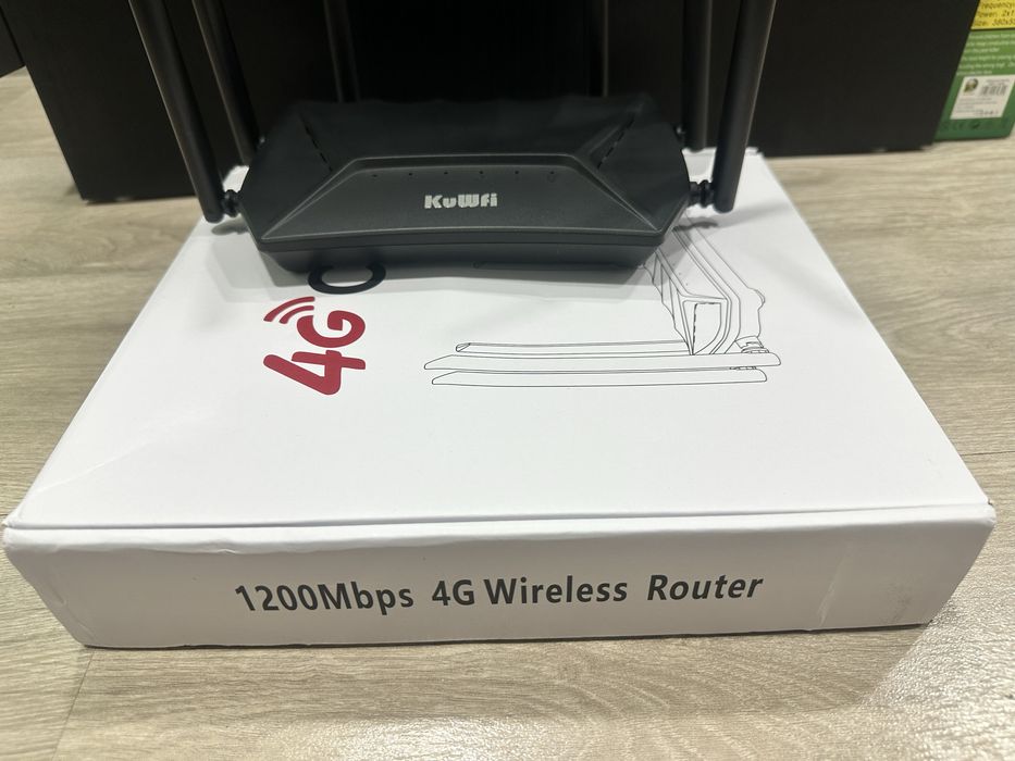 Router 4G - LTE 1200Mgs cartao sim