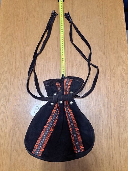 Torba worek w stylu folk, boho, etno firmy PPTK FOTO-PAM z 1978 r. - T