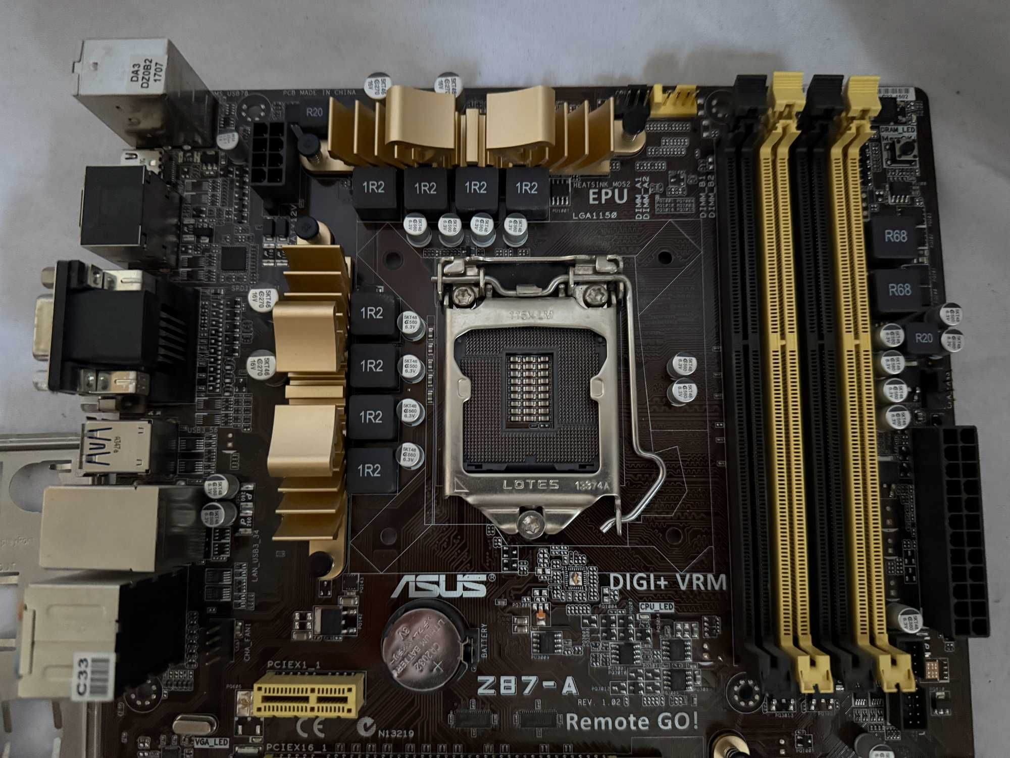 Płyta główna ASUS Z87-A ATX LGA 1150