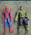 Spiderman, Hulk - Avengers, figurki interaktywne