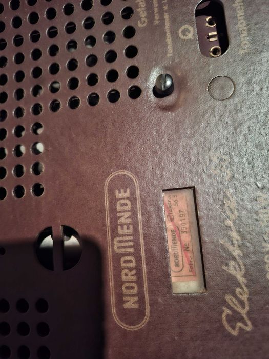 radio nordmende anos 70 vintage