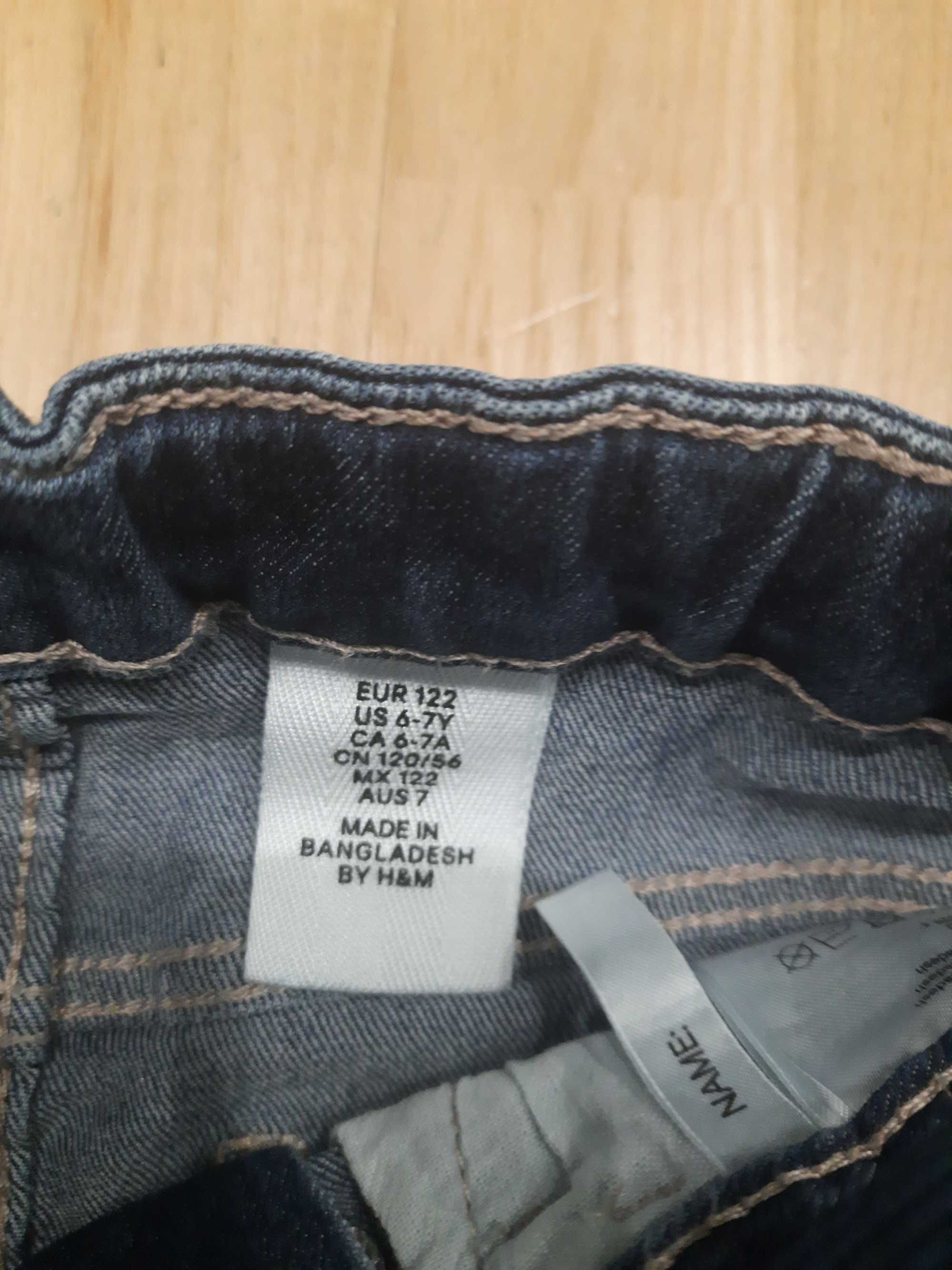 H&M spódniczka/spódnica jeansowa, rozmiar 122, 6-7 lat