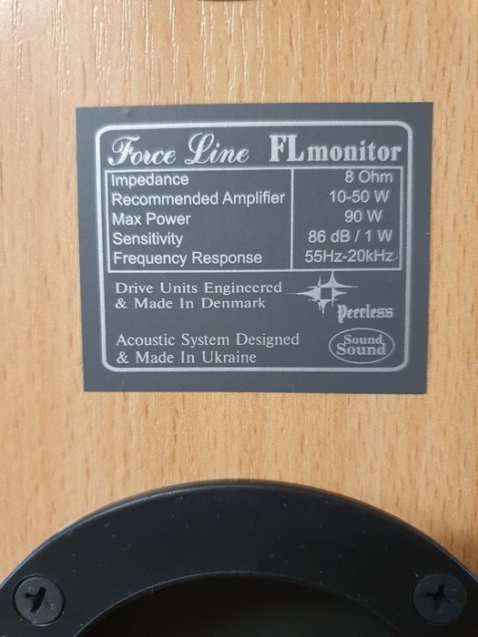 Колонки Акустика Sound Sound FORCE LINE FL monitor