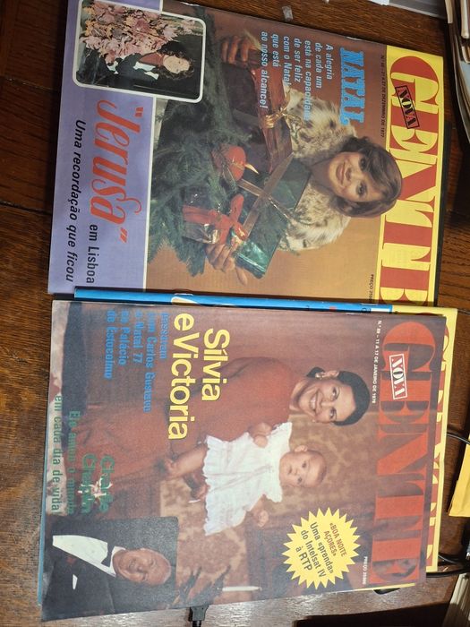 Revistas gente com Parque Mayer teatro revista