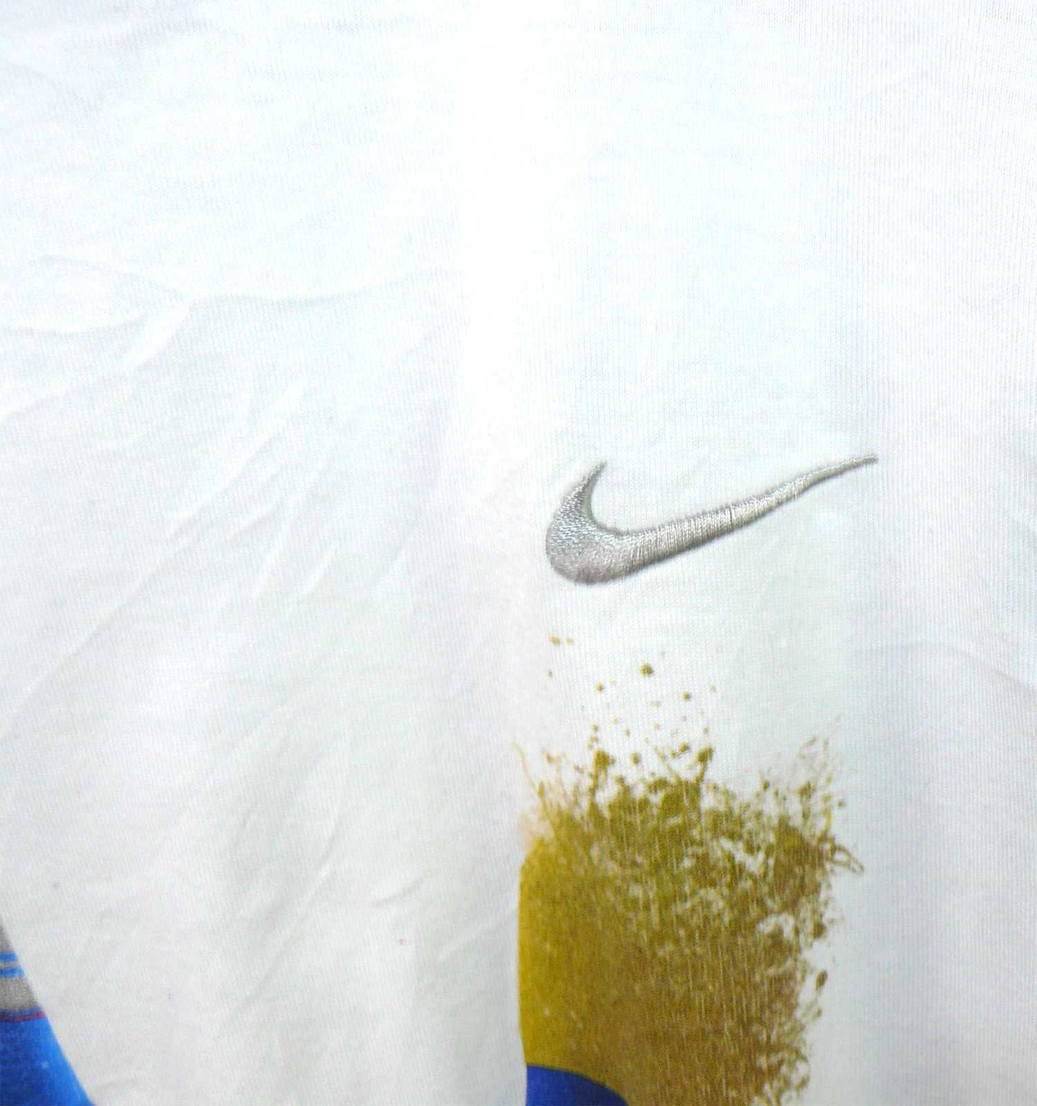 Nike Atrakcyjna markowa bawełniana koszulka roz S