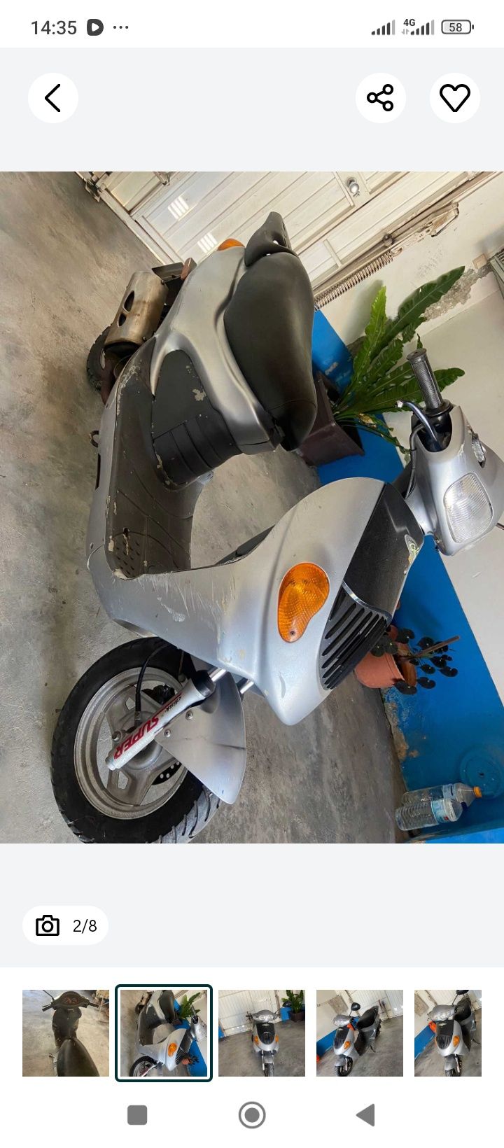 Vendo scooter 50c