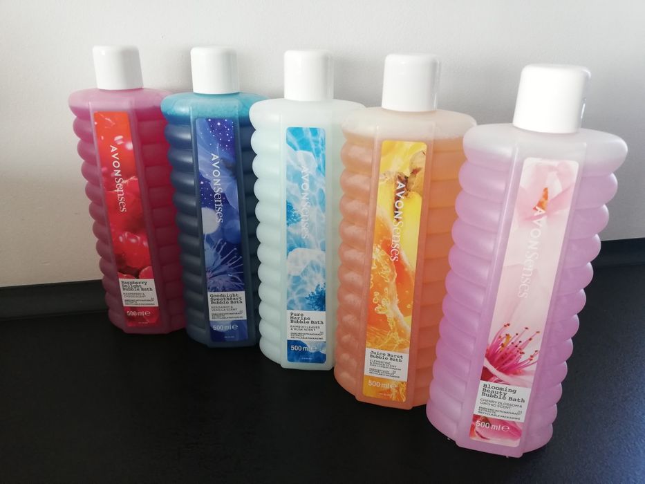 Zestaw 5szt płyn do kąpieli Avon 500ml