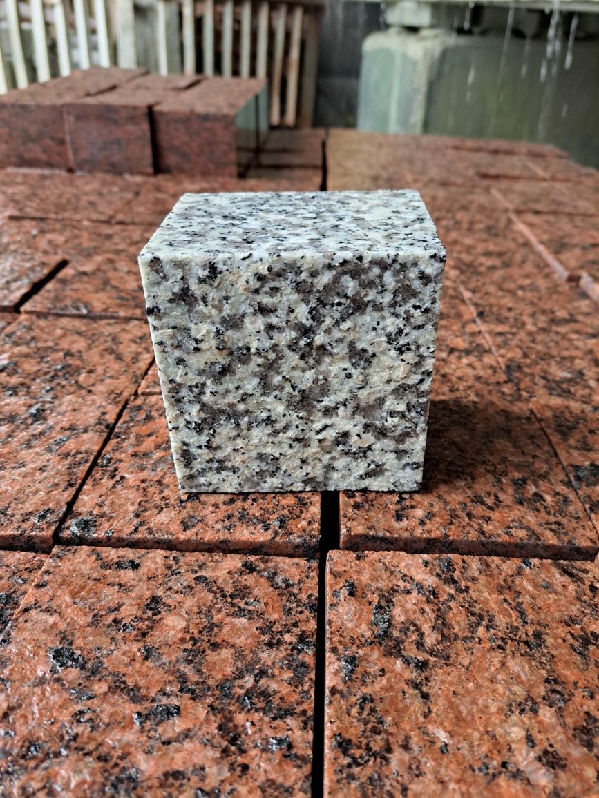 kostka granitowa 10x10x10/ Polski Granit