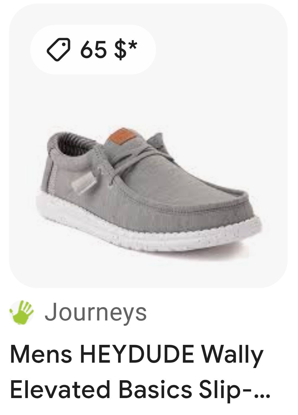 Мокасины Hey Dude Size 44 Original