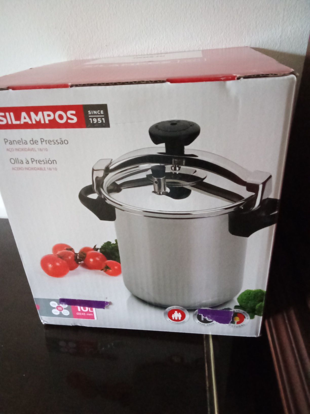 Panela de pressão silampos