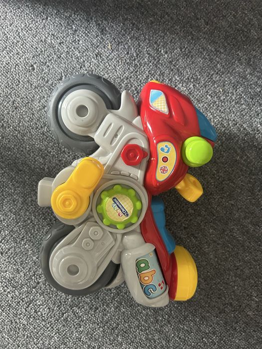 Interaktywny motor motocykl clementoni baby polski angielski