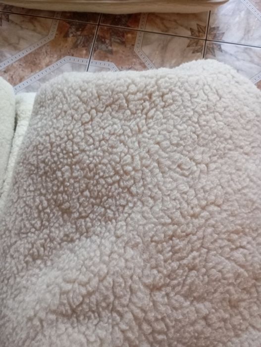 Grube koce trzy sztuki