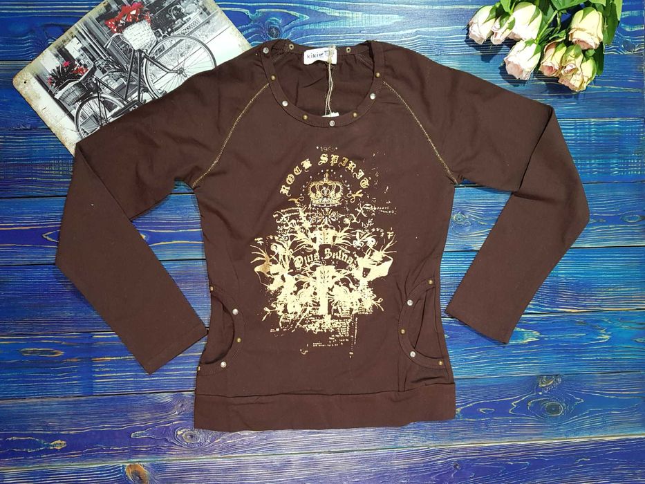 Легкая кофта реглан для девочки на 13-14 лет