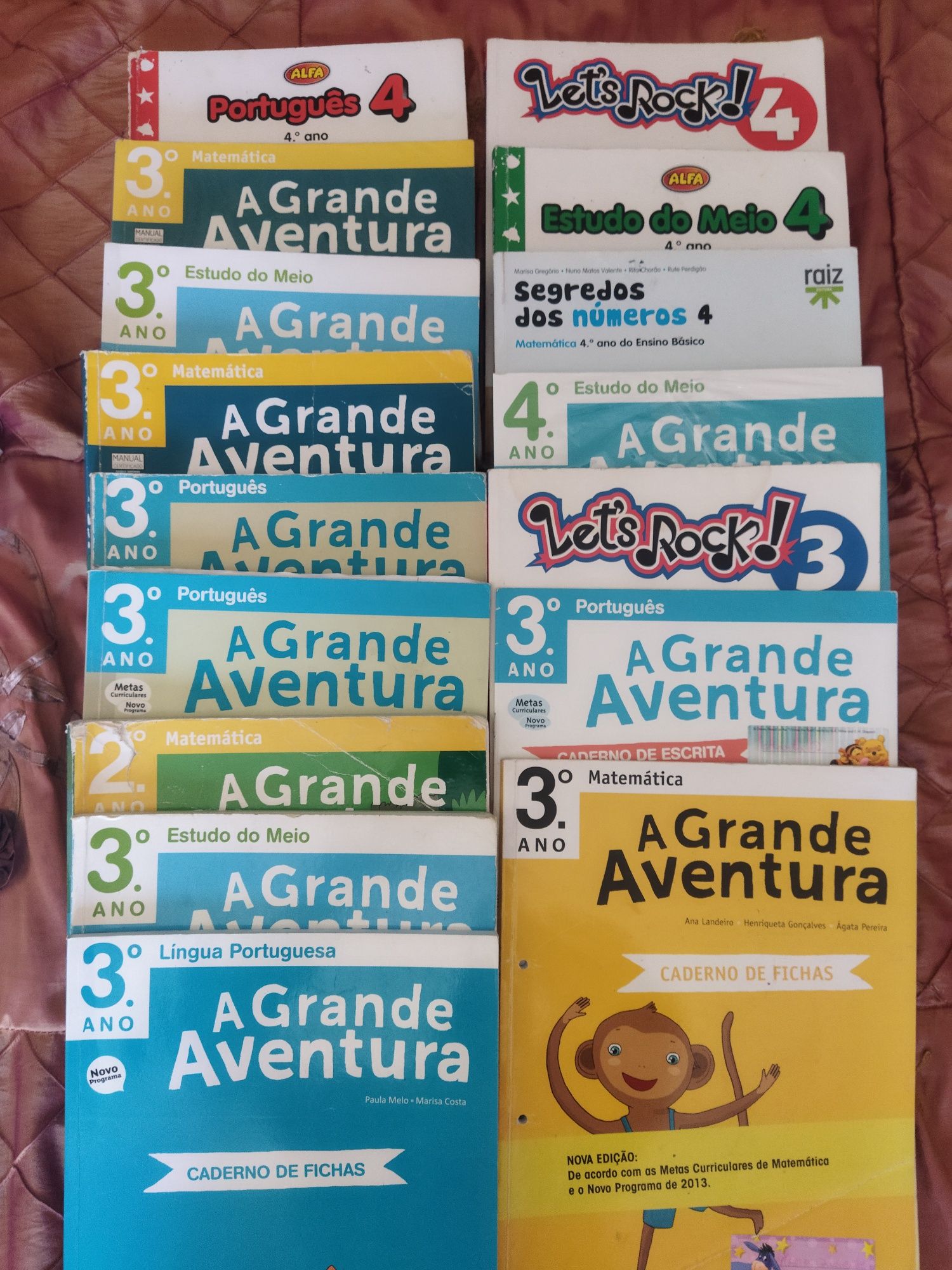 A grande aventura - Manuais e cadernos de atividades 1 ciclo