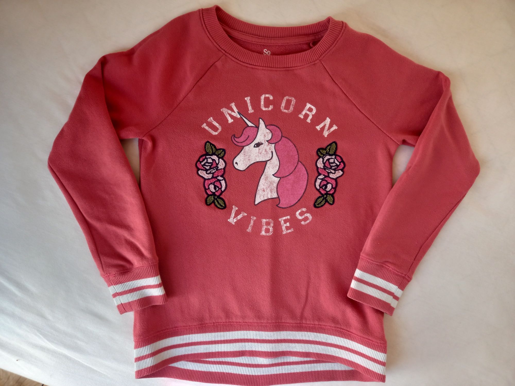Unicorn bluza bluzka z jednorożcem dla dziewczynki 128