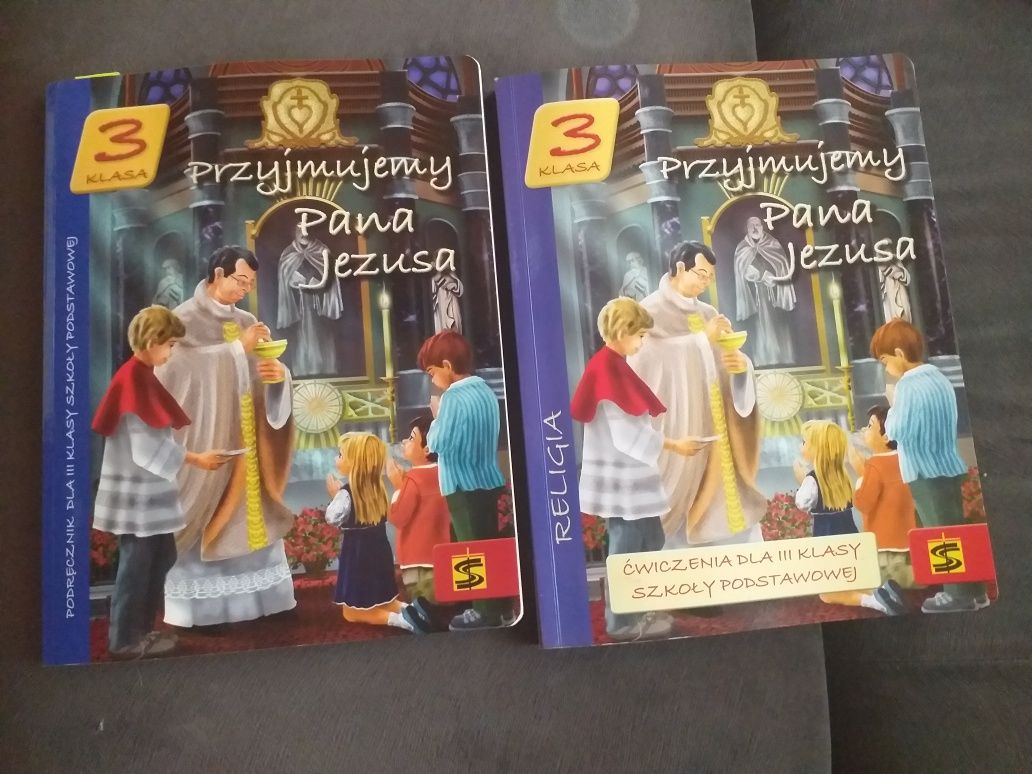 Podręcznik  i ćwiczenia do religii klasa 3