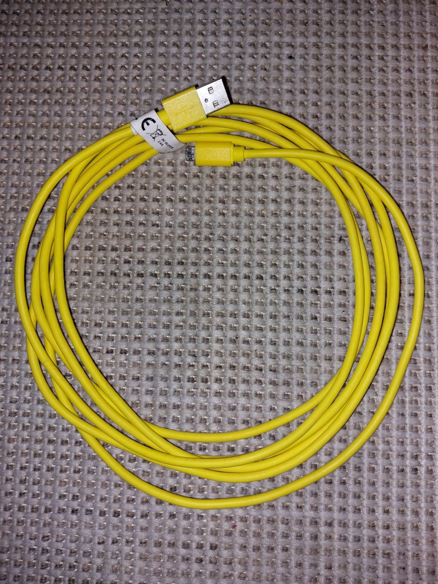 Kabel przewód Micro USB 3 metry 2.4A 5V