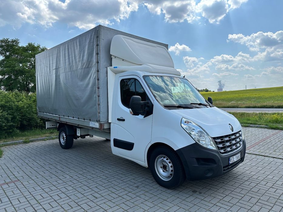 Renault Master  2,3 Plandeka Solidna zabudowa poduszki zawieszenia 2013