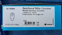10szt Worek stomijny 182850 sensura mio otwarty maxi