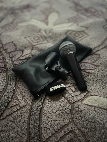 SHURE SM48S + XLR-XLR 15m + XLR-Jack 10m