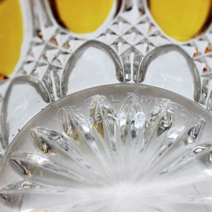 Conjunto de Peças em Cristal Val Saint Lambert