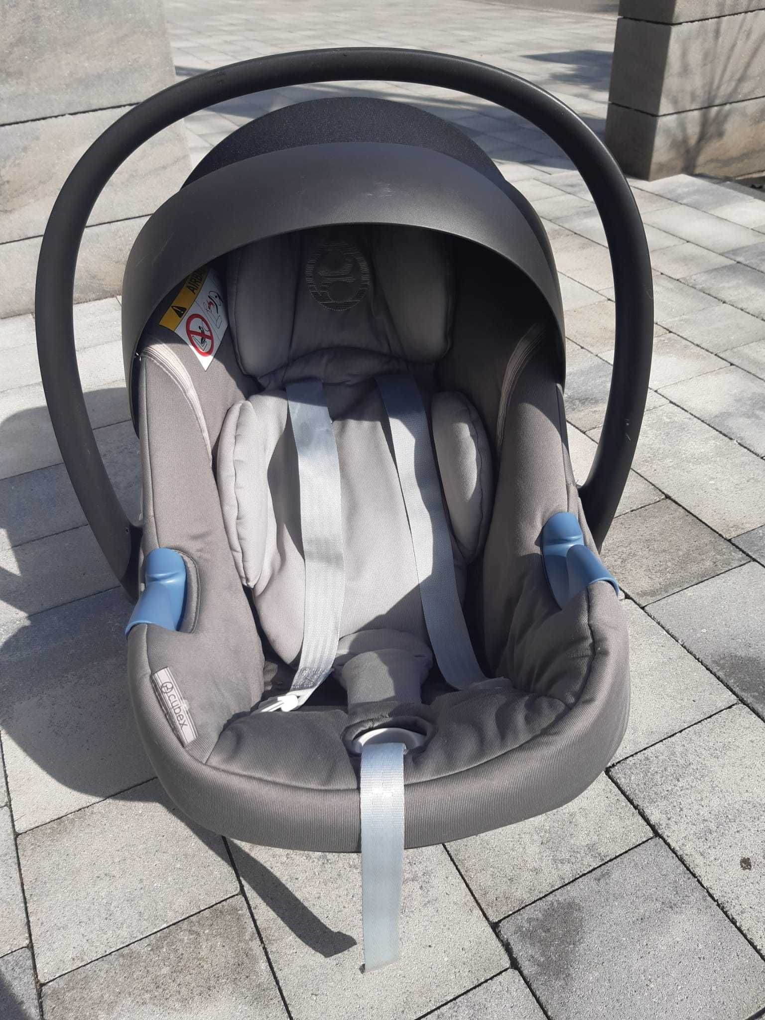 Nosidełko Cybex Atom M + Fotelik Sirona M2 i-size+ baza isofix