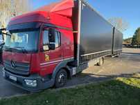Mercedes ATEGO 823-4CYL.230km z Przyczepą Plandex 2018 r