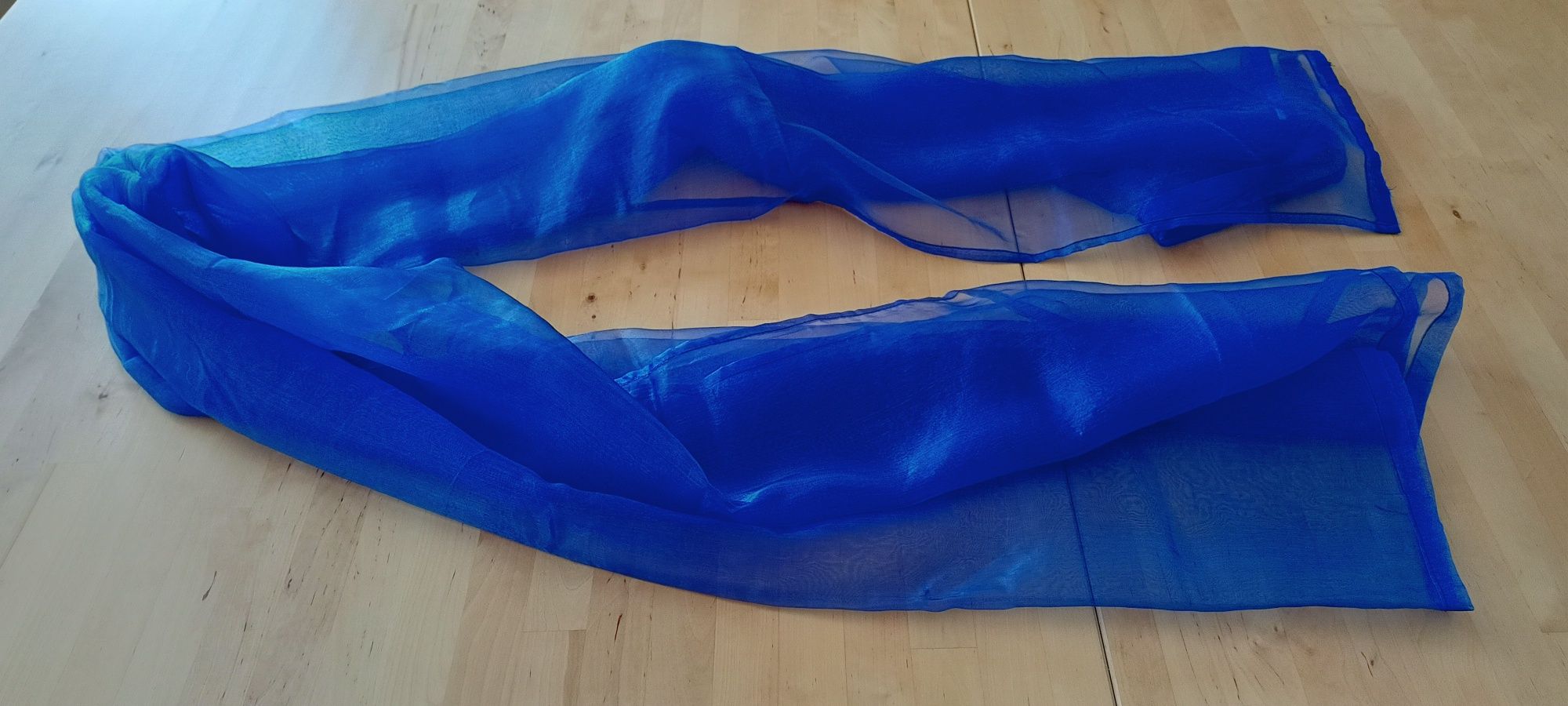 Materiał chabrowy Organza