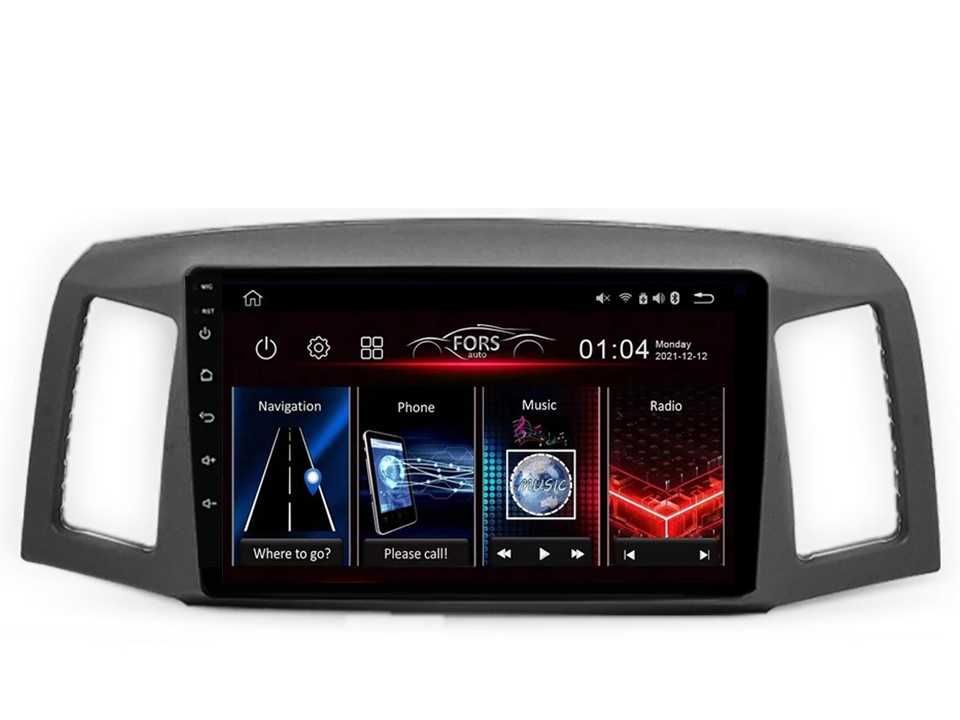 Radio samochodowe Android Jeep Grand Cherokee (10.1") 2004.-2007