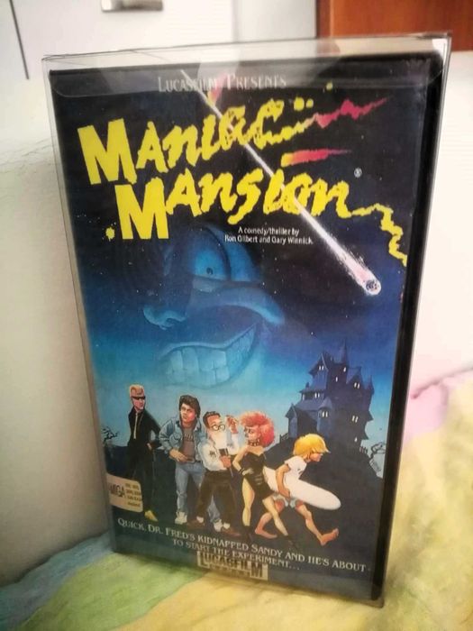 Maniac Mansion - Gry Dyskietki Dla Amiga 500 / 600 / 1200