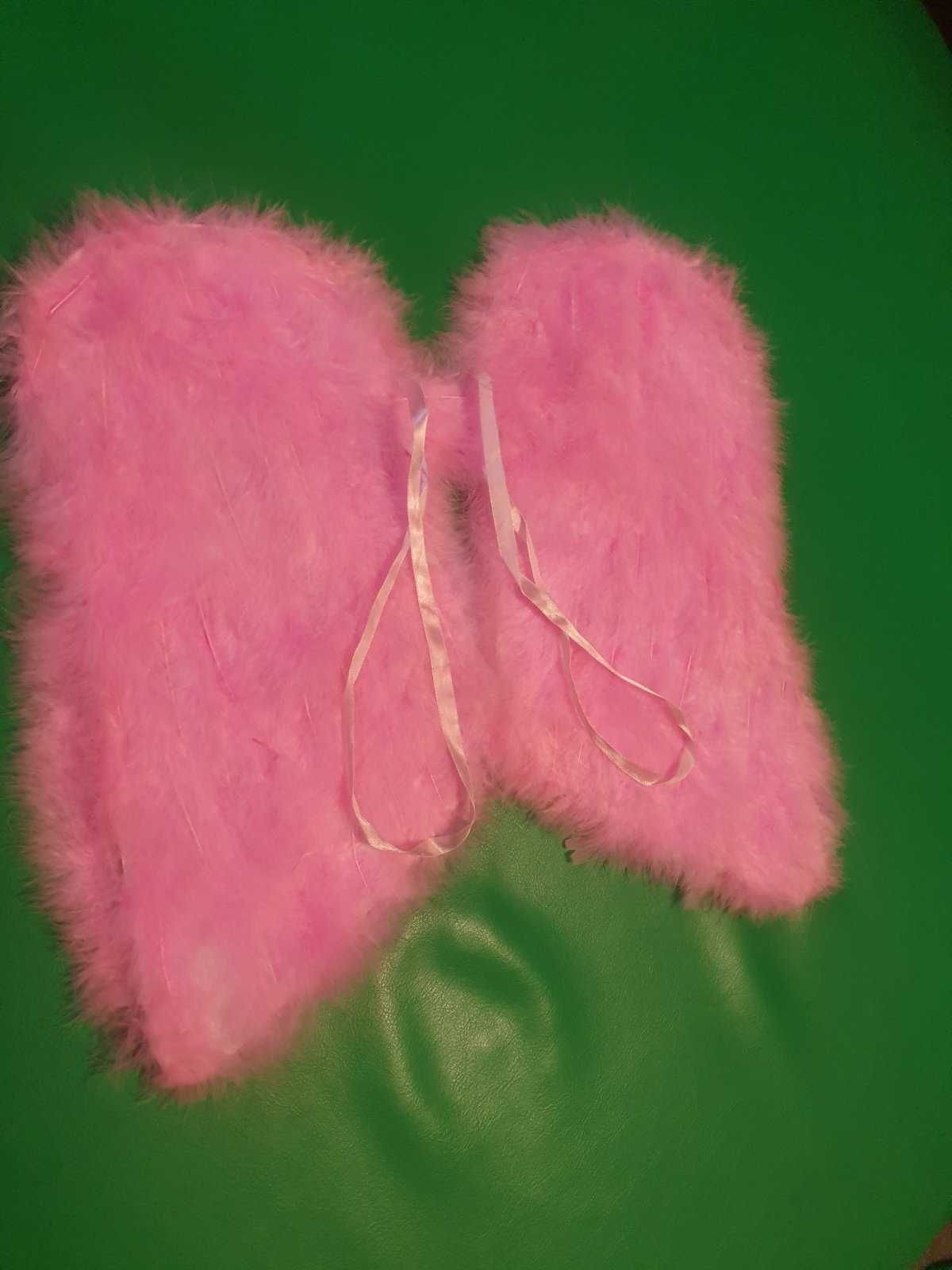Дитячі рожеві крила янгола для фотосесії