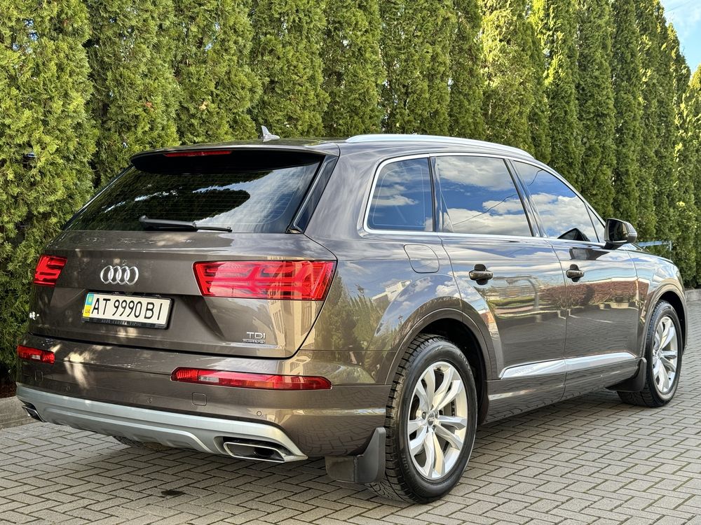 Audi Q7 2016 3.0 TDI. Офіційна!!! Перший власник! Ідеальний стан! 83км