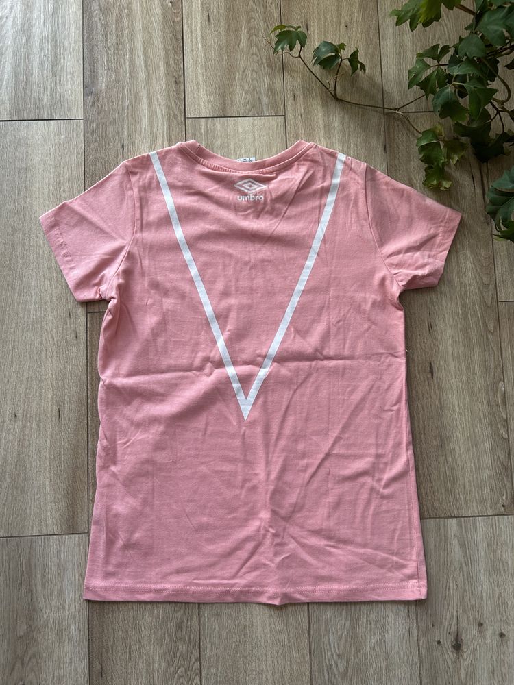 Różowy t-shirt damski S Umbro