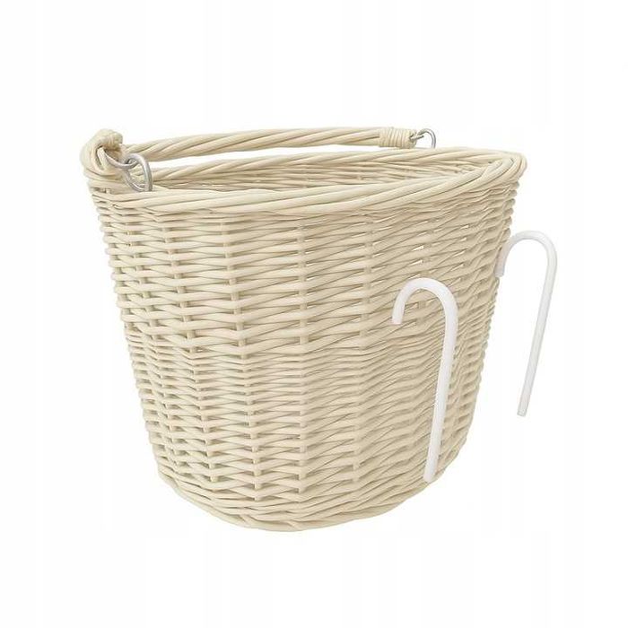 koszyk przedni  na rower zakupy duży kosz wiklinowy Z1