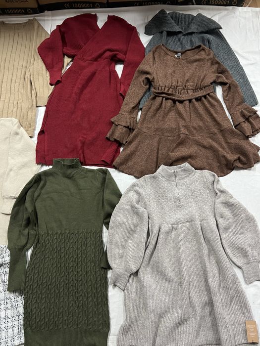 Сток оптом жін мікс зима демісезон ціна за 1 кг