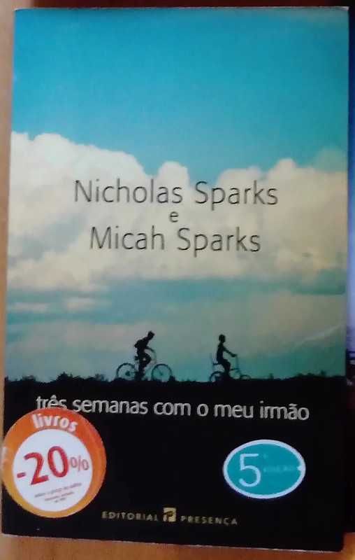 Três Semanas com o Meu Irmão - Nicholas Sparks