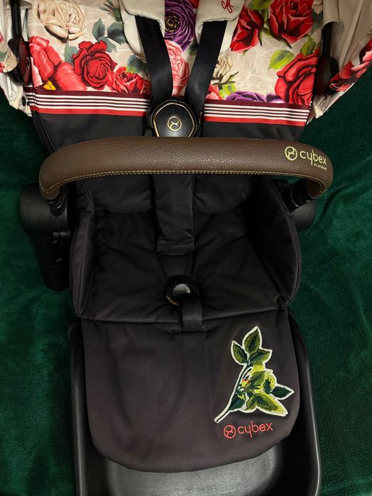 Tapicerka do Cybex Priam 4.0 spring blossom light