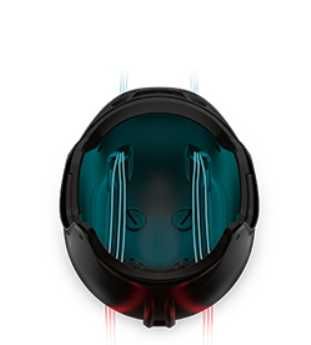Kask narciarski Uvex Ultra MIPS r.51-55 unisex niebieski