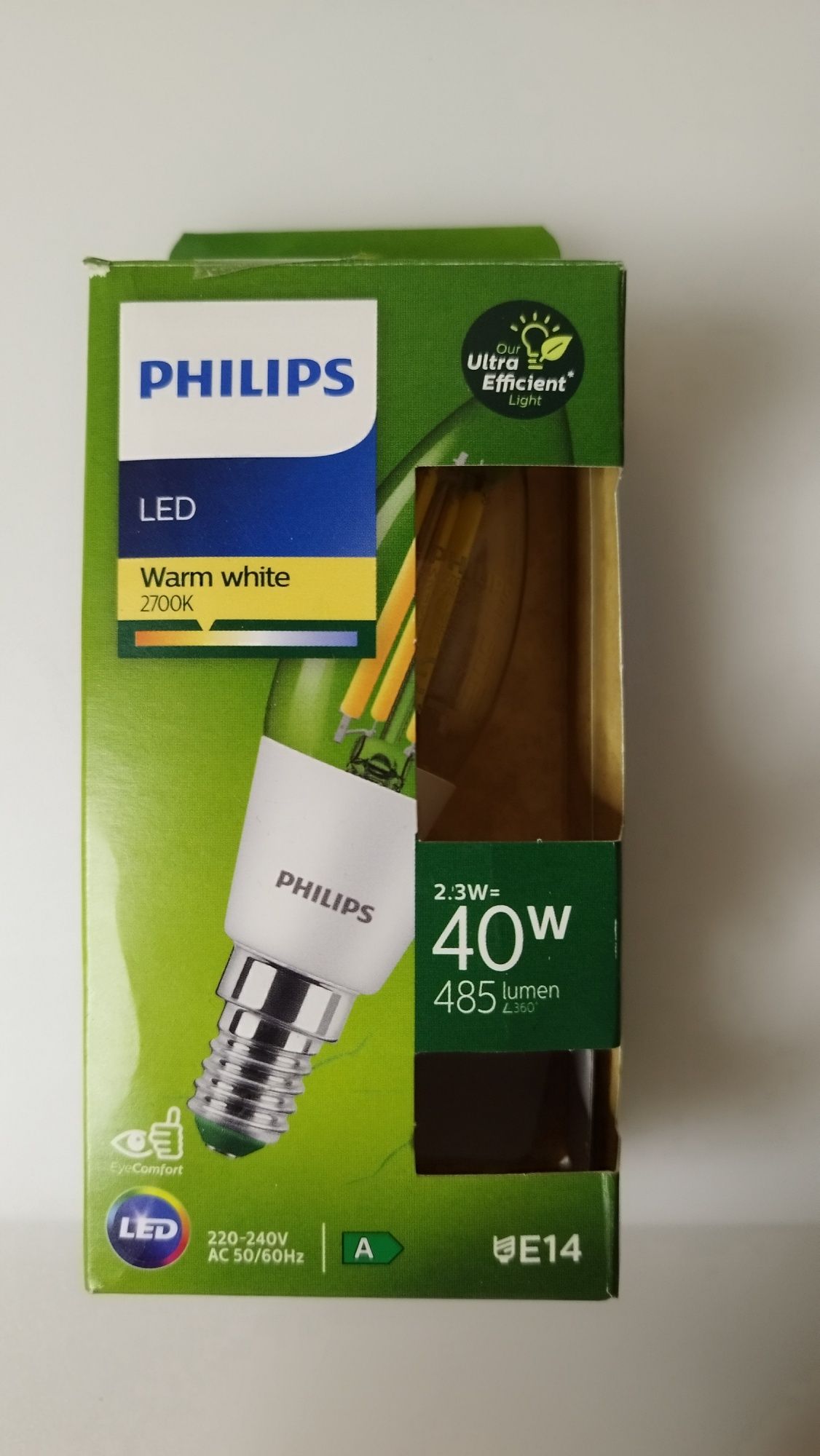 Philips żarówka LED Warm White 2700K