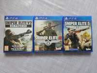 Zestaw gier Sniper Elite: v2 remastered, 4 i 5 na PS4